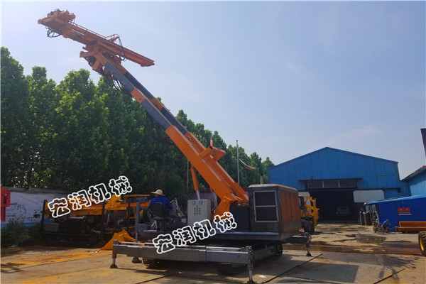 宏潤(rùn)邊坡支護(hù)錨桿鉆機(jī)發(fā)往江西九江