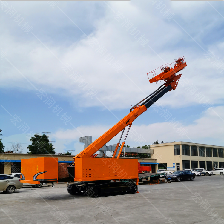 履帶護坡錨固鉆機運至貴州現(xiàn)場驗收