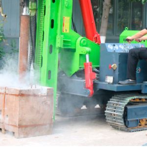 液壓錘款光伏打樁機(jī)