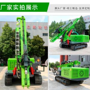 液壓錘款光伏打樁機(jī)