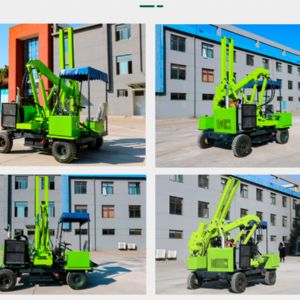 輪式護(hù)欄打樁機(jī)(小四輪打樁機(jī))