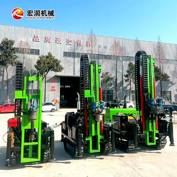 雙液壓小型鉆孔機(jī)
